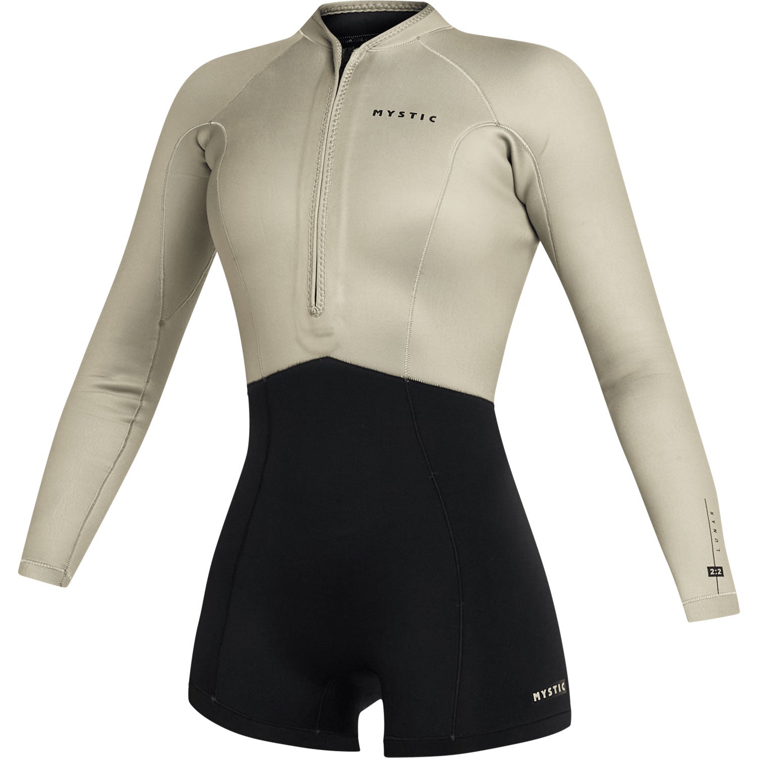 Mystic Lunar Longarm Shorty 2/2mm Fzip Women 2024