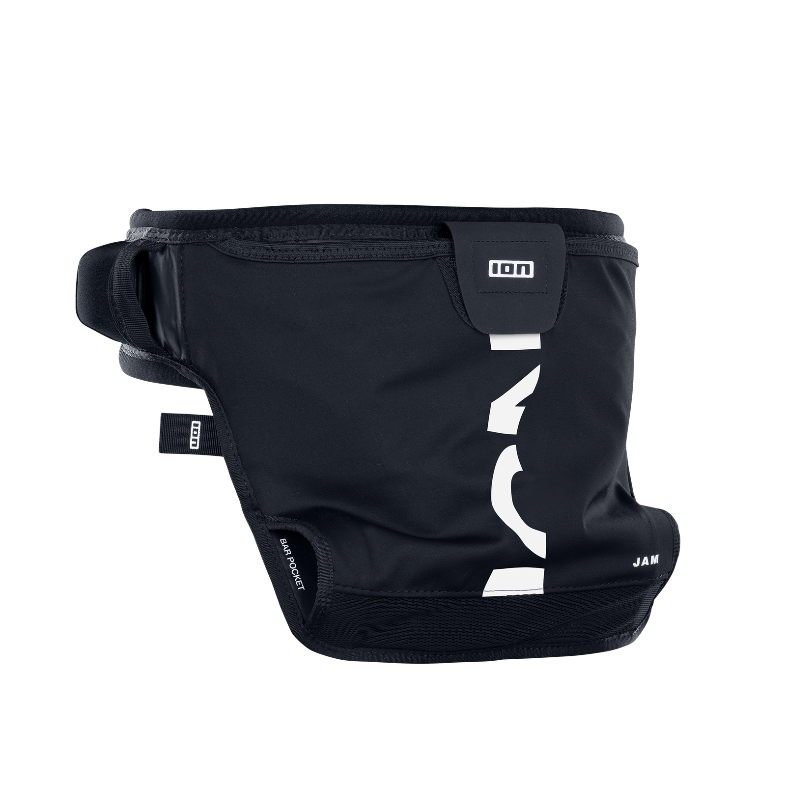 ION Jam Parawing Harness 2027 in black, front view