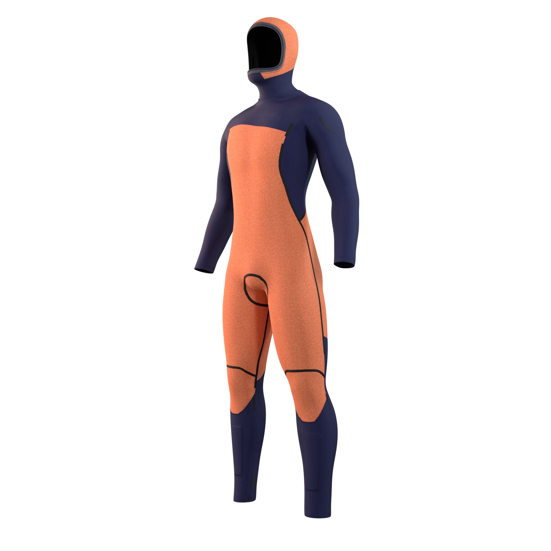 Mystic Marshall 5/3mm Hooded FZip Wetsuit 2023