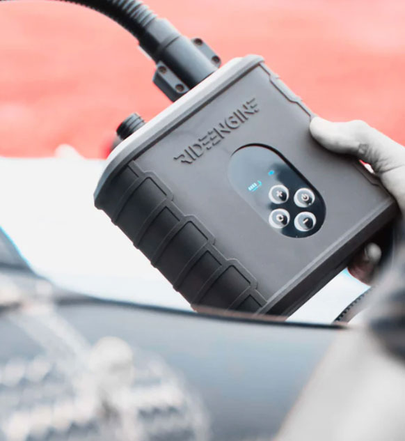 Ride Engine Air Box Electric Pump