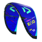 Duotone Evo SLS 2025 kiteboarding kite with SLS construction and 6-point bridle system