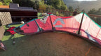 Used 2022 Duotone Rebel SLS 7m demo kite, another angle