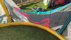 Used 2023 Duotone Neo D/LAB 10m demo kite, another angle