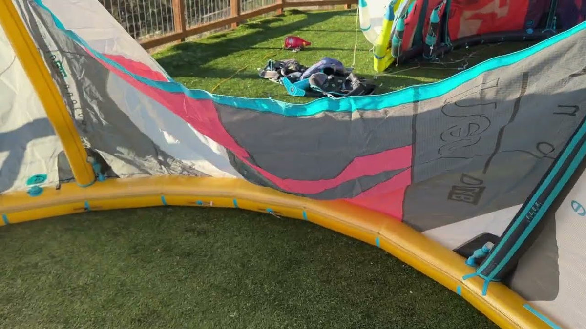 Used 2023 Duotone Neo D/LAB 10m demo kite, another angle