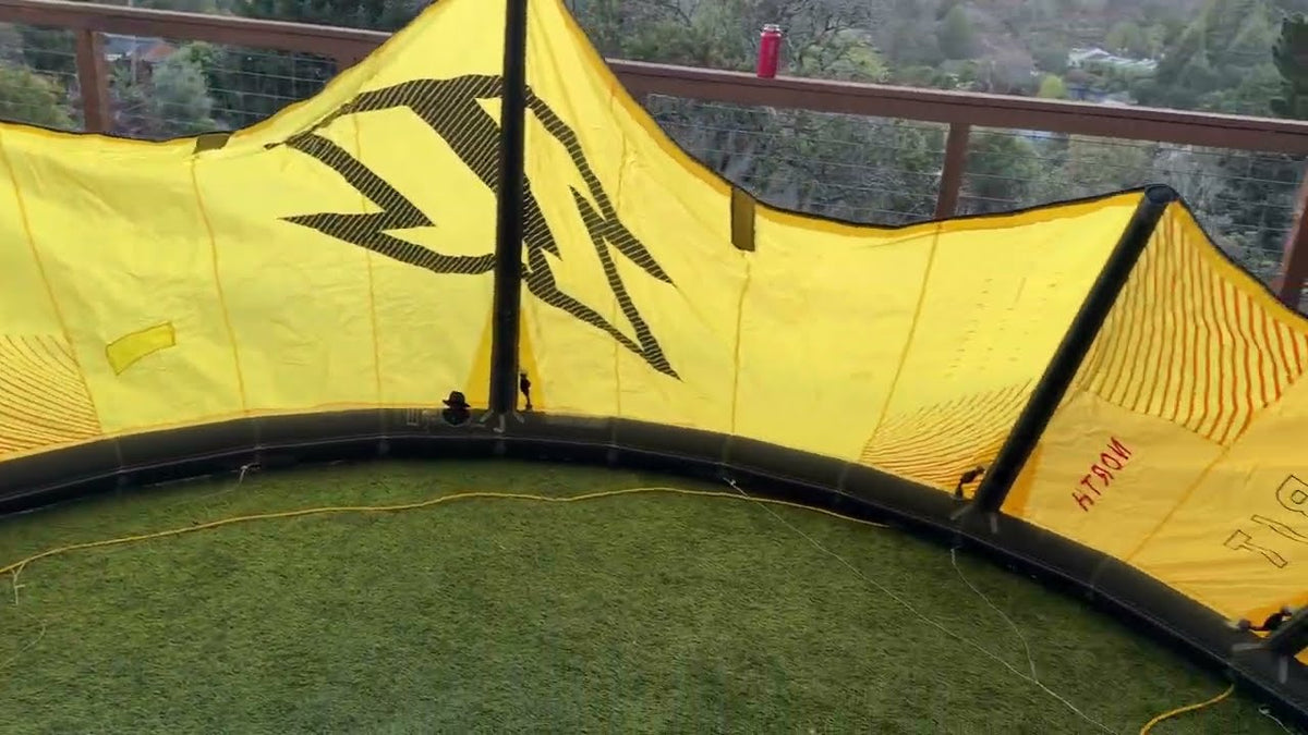 Used North Orbit 9m demo kite, another angle