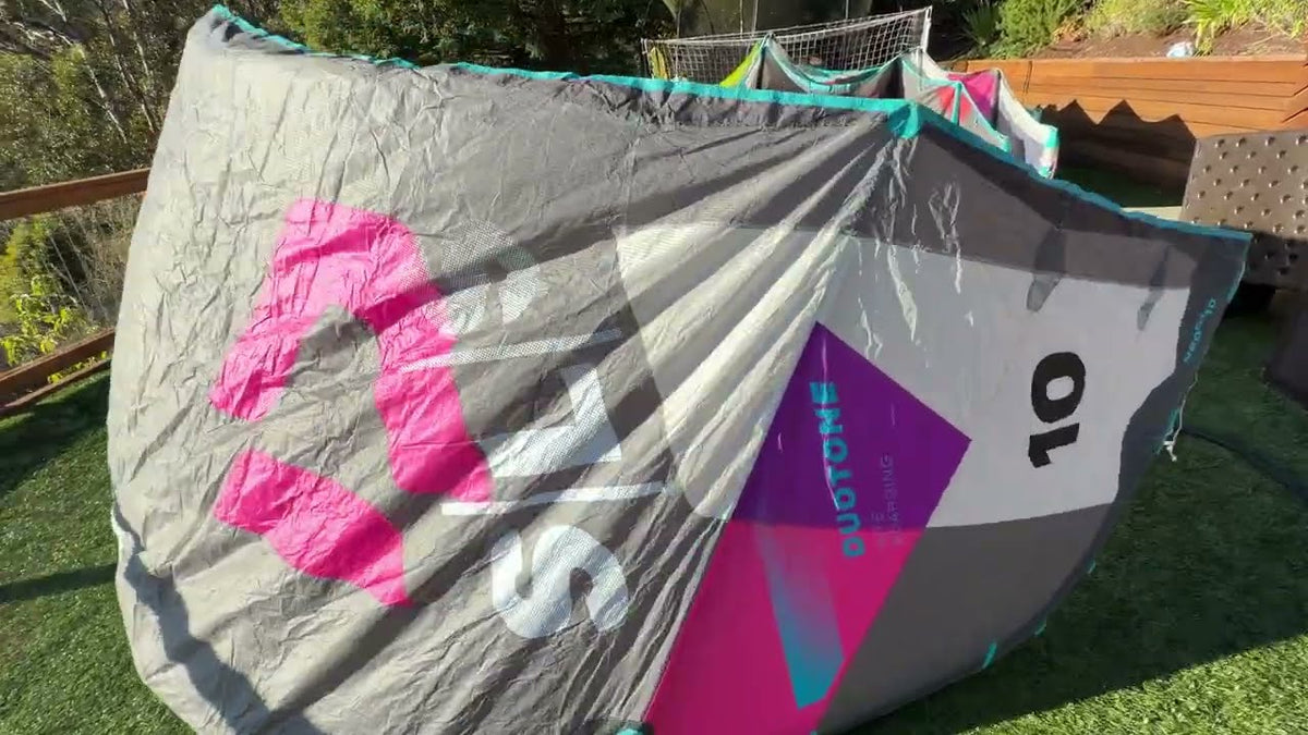 2021 Duotone Neo SLS 10m demo kite walk-around video