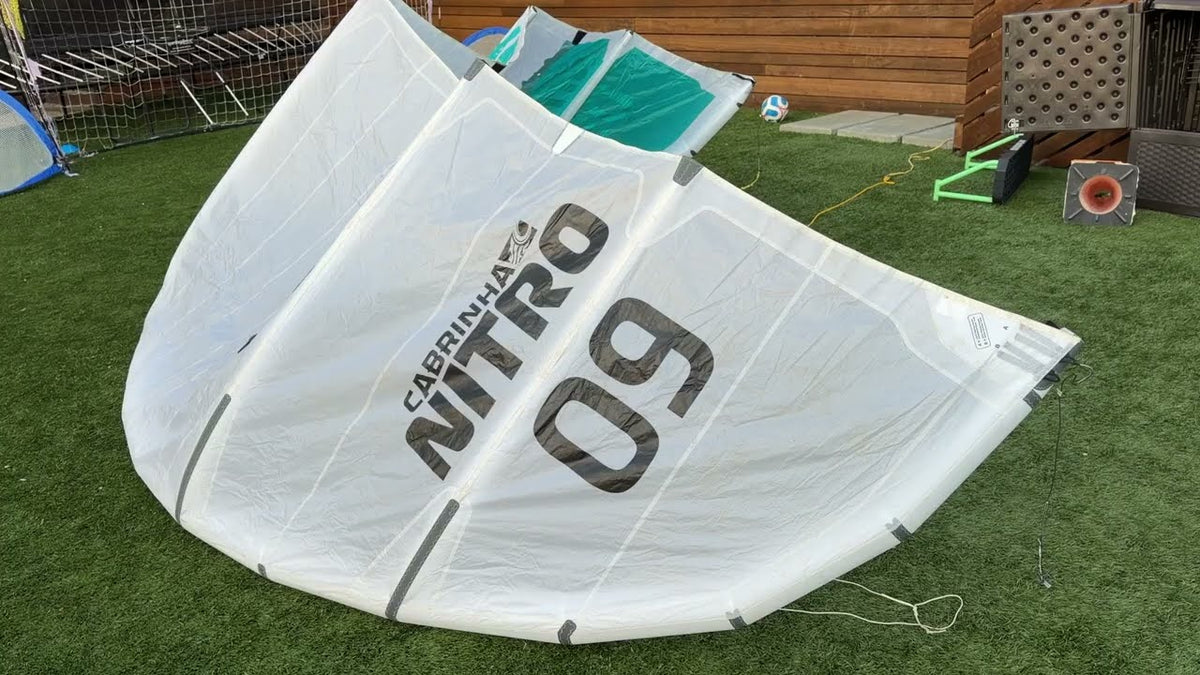 2023 Cabrinha Nitro 9m demo kite walk-around video