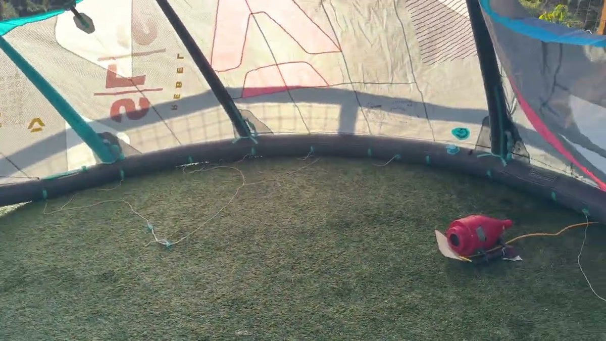 2022 Duotone Rebel SLS 9m demo kite walk-around video