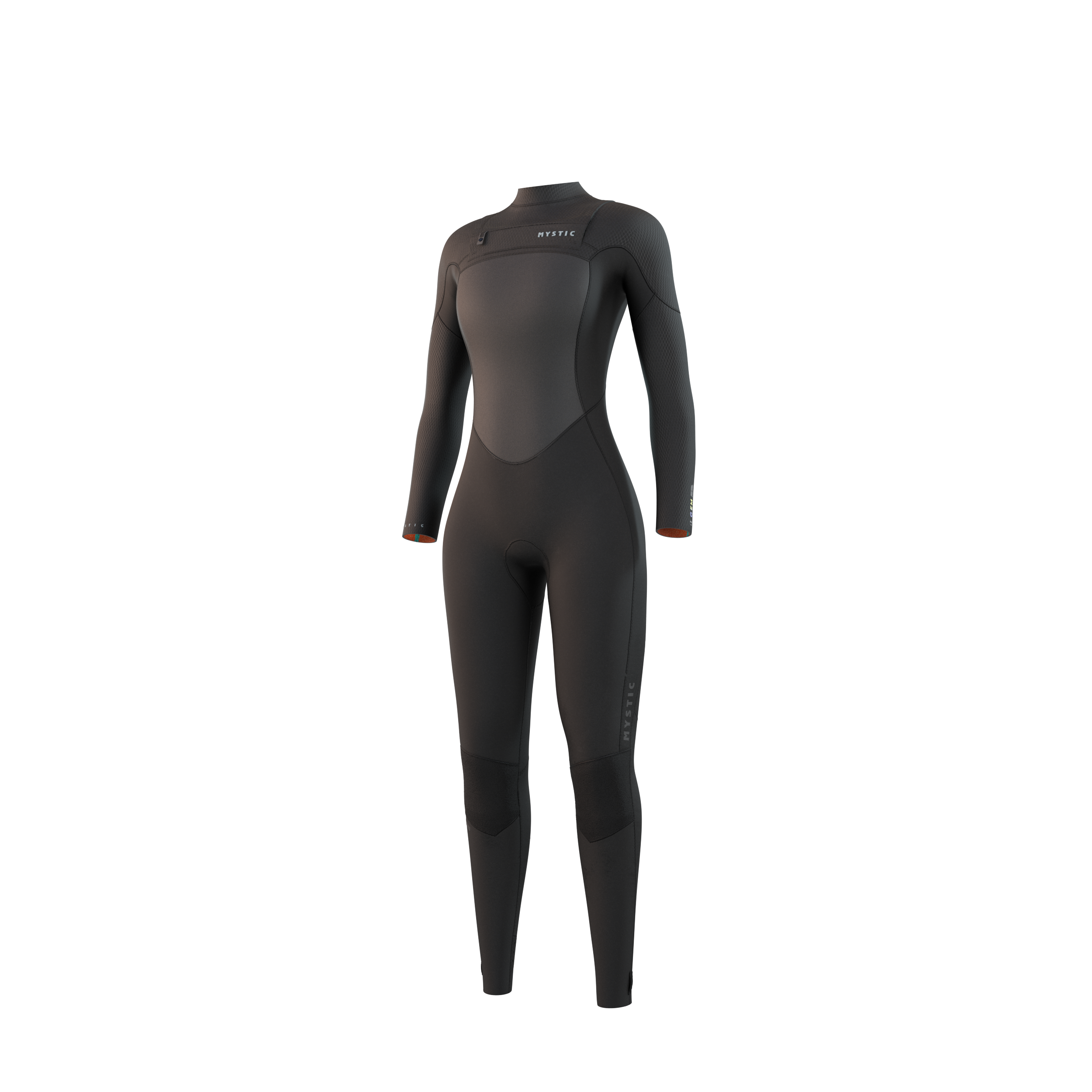 Mystic Gem Fullsuit 5/4mm Women's Wetsuit - Black, front view