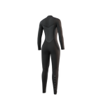 Mystic Gem Fullsuit 5/4mm Women's Wetsuit - Black, back view