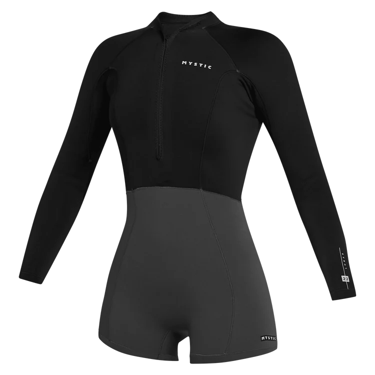 Mystic Lunar Longarm Shorty 2/2mm Fzip Women 2024
