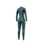 Mystic Haven Fullsuit 4/3mm Women's Wetsuit - Teal, back view