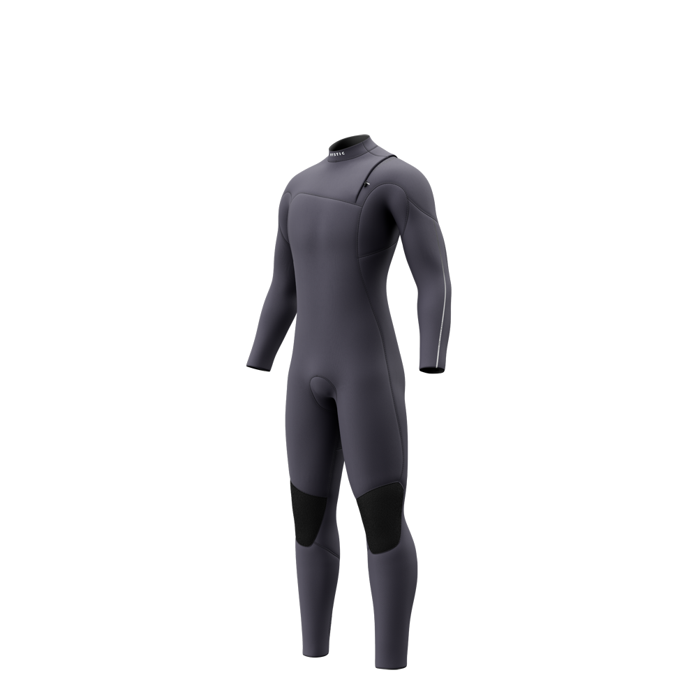 Mystic The One Fullsuit 4/3mm Zipfree - Dark Navy, front view