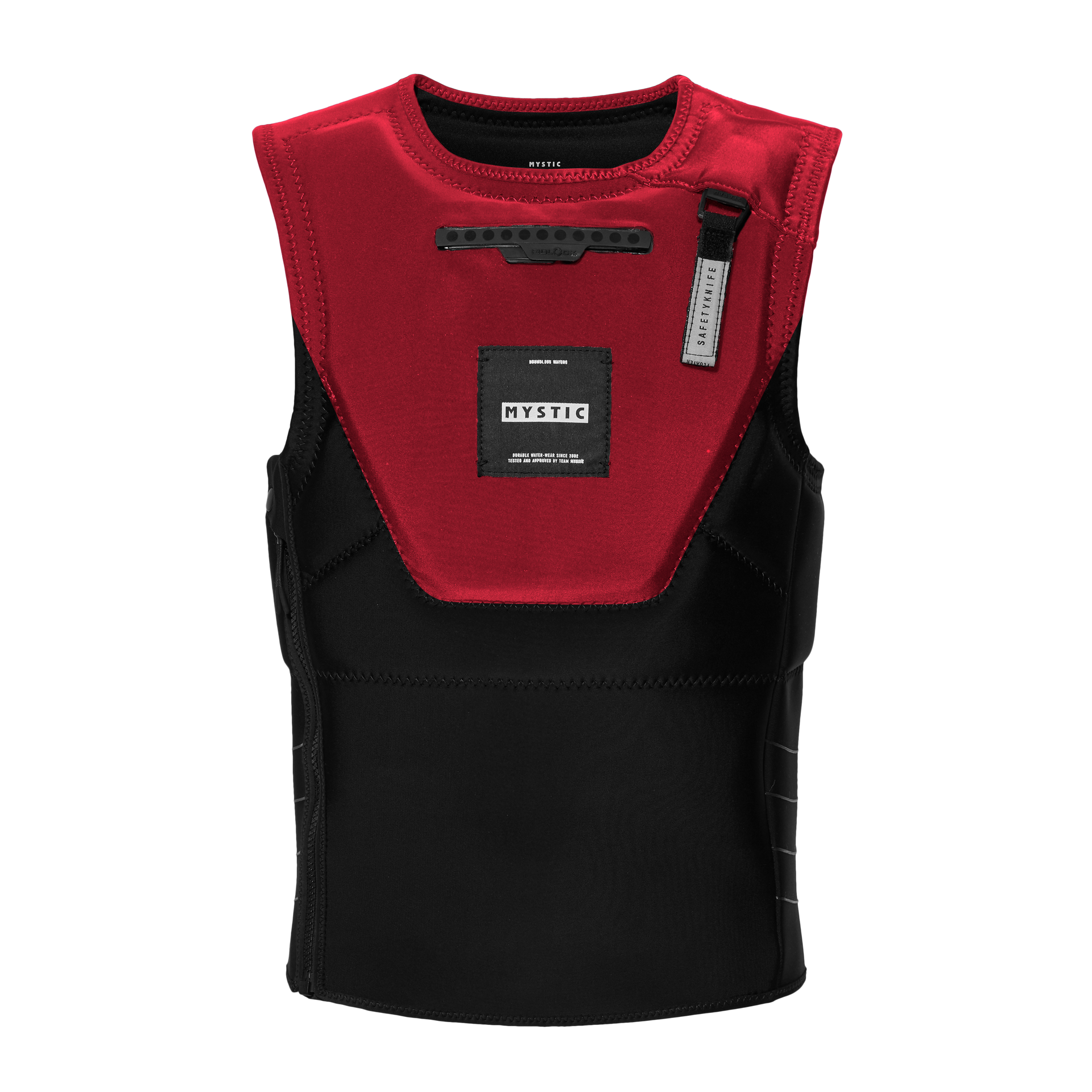Mystic Solace Impact Vest Szip - Red