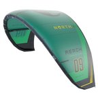 North Kiteboarding Reach 2025 3-strut all-rounder kite with lightweight N-Max2 airframe construction