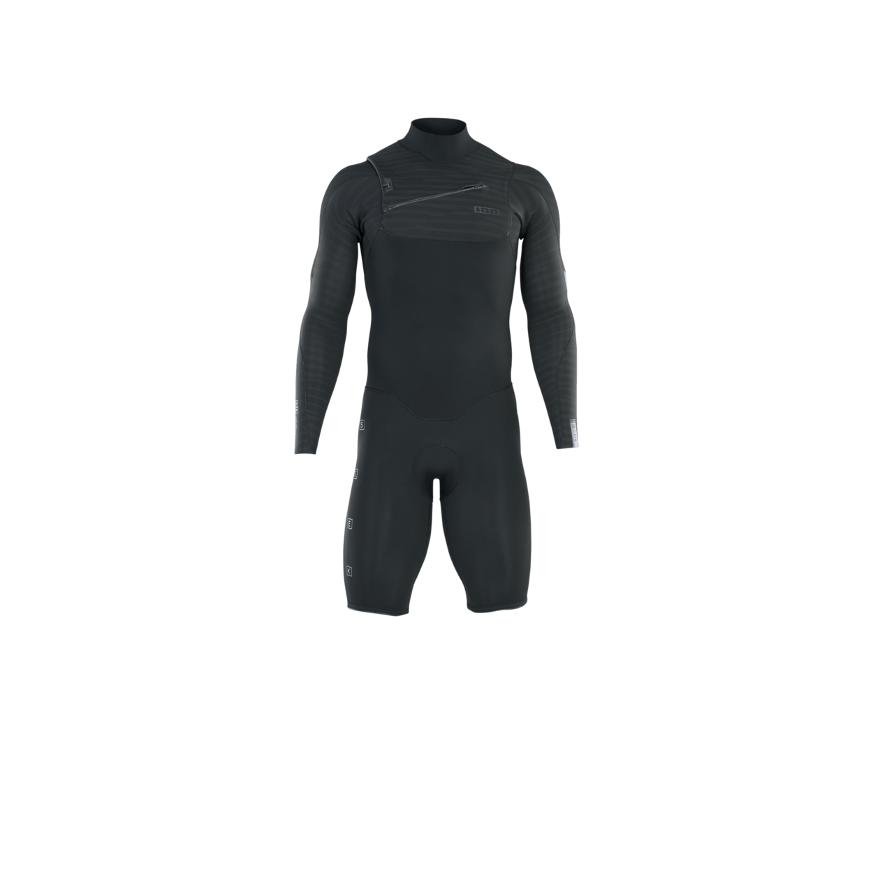 ION Men Wetsuit Seek Core 2/2 Shorty Longsleeve Front Zip 2023