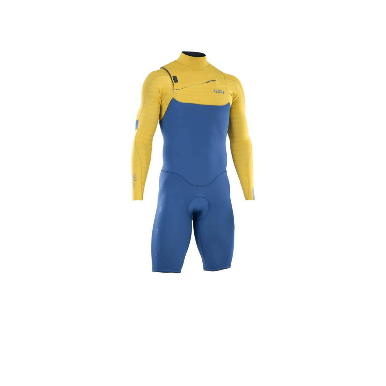 ION Men Wetsuit Seek Core 2/2 Shorty Longsleeve Front Zip 2023