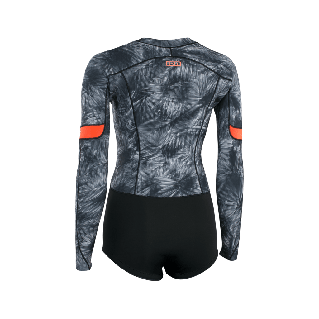 ION Women Wetsuit Amaze Hot Shorty 1.5 Longsleeve Front Zip 2023