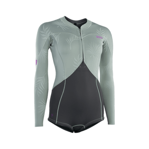 ION Women Wetsuit Amaze Hot Shorty 1.5 Longsleeve Front Zip 2023