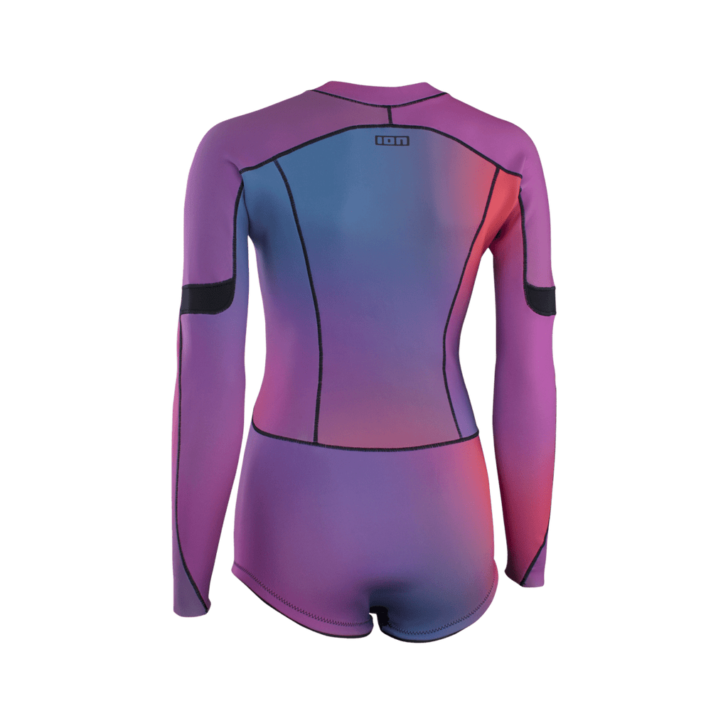 ION Women Wetsuit Amaze Hot Shorty 1.5 Longsleeve Front Zip 2023