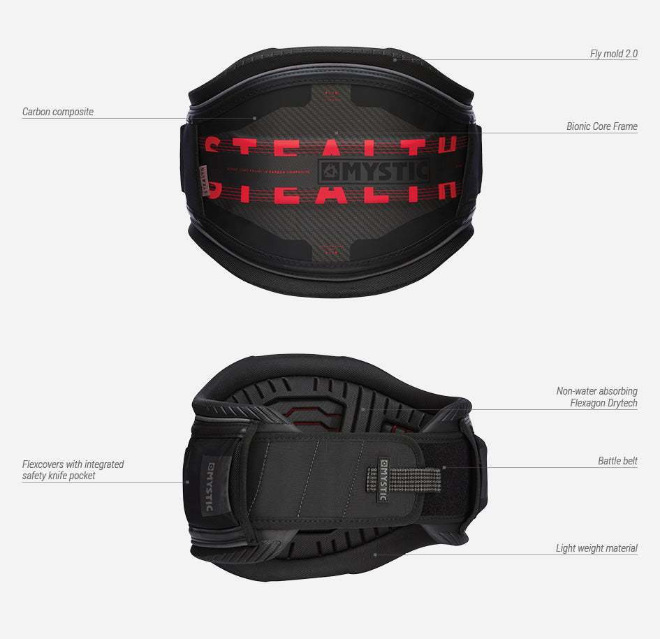 Mystic Stealth Waist Harness 2022