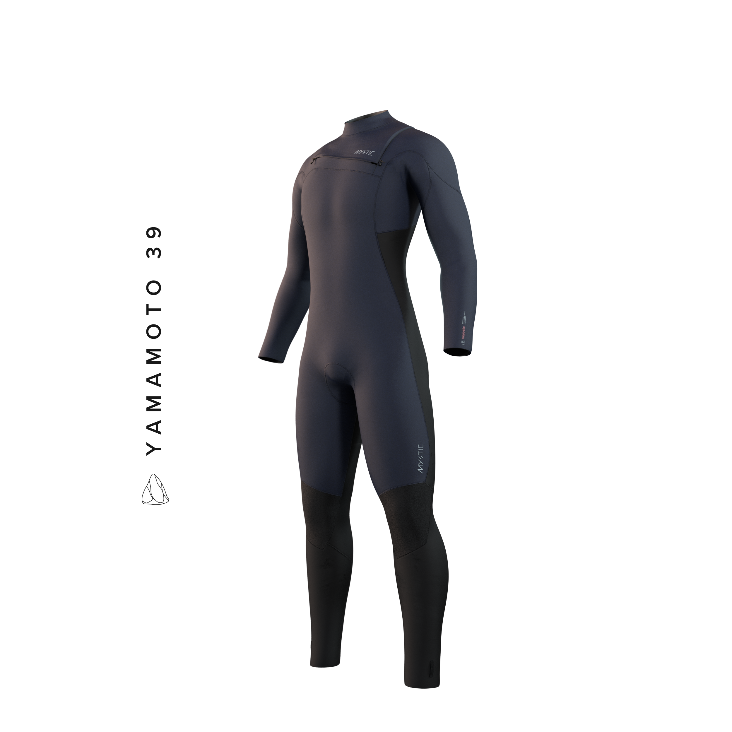 Mystic Majestic Fullsuit 4/3mm Fzip 2023