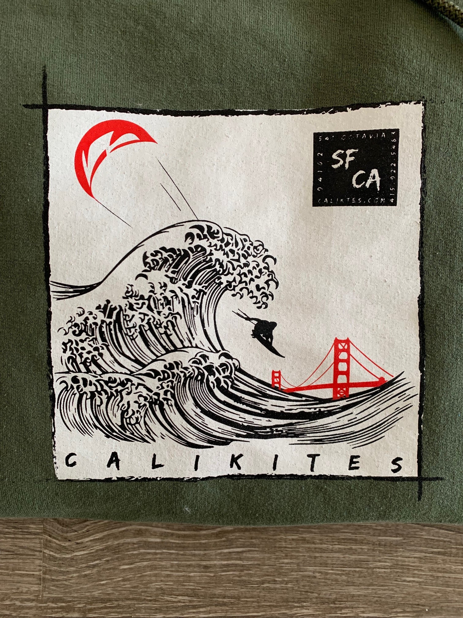 CaliKites Jake's Big Wave Hooded Sweatshirt