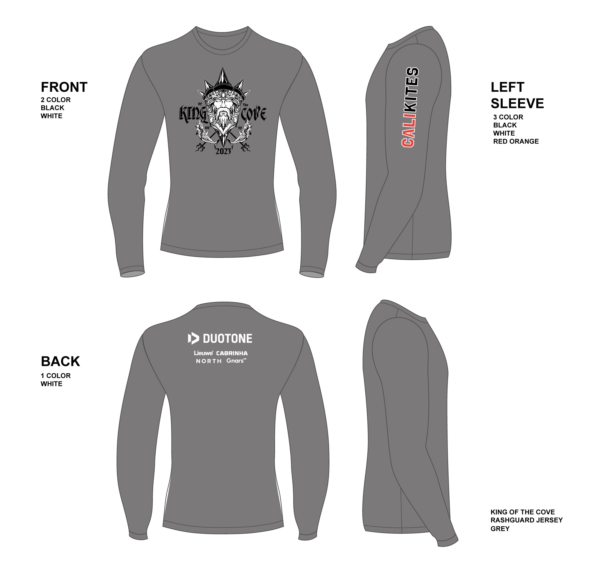 King of the Cove Rash Guard