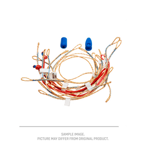 Duotone Kite Spare Front Bridle Set left / red NeoSLS 2021
