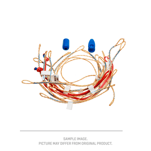 Duotone Kite Spare Front Bridle Set left side red Evo 2019